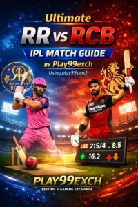 Ultimate RR vs RCB IPL Match Guide by Play 99exch Using play99sexch
