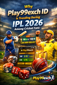 Why Play99exch ID Is Trending During IPL 2026 Among Cricket Fans Play99sexch